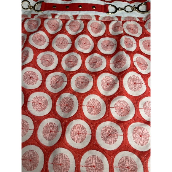 Antonio Melani red dot skirt size 14 Length 23 Waist 18 - Picture 6 of 10
